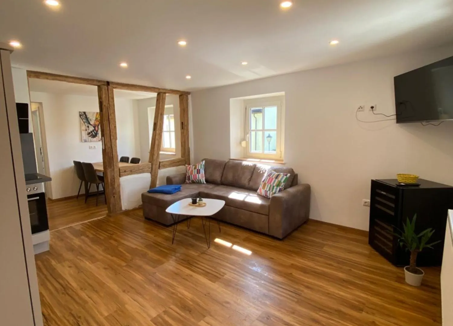 Daire Ferienwohnung Scheuring 1 Og Rechts Nordheim am Main Almanya